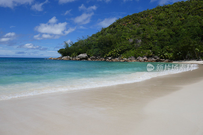 Anse Kerlan，普拉林，塞舌尔